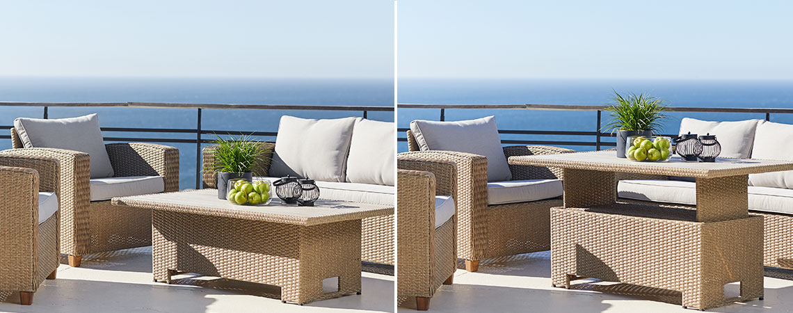 Jysk patio table online and chairs